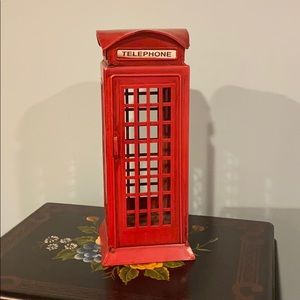 Decorative Red Telephone Booth
